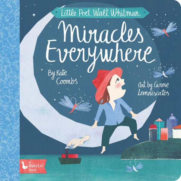 BabyLit Little Poet Board Books - Walt Whitman: Miracles Everywhere