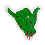 Big Moods Zombie Hang Loose Vinyl Sticker